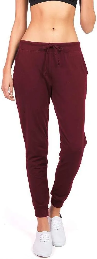 Ambiance Women's Juniors Soft Jogger Pants