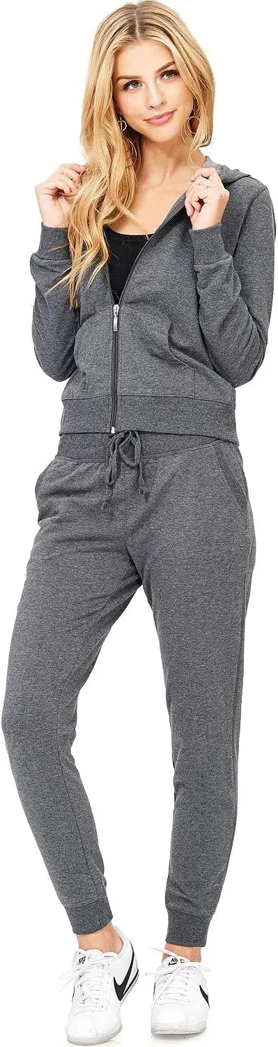Ambiance Women's Juniors Soft Jogger Pants