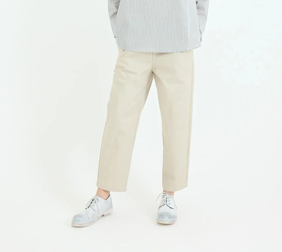 Apuntob Trousers in Chalk