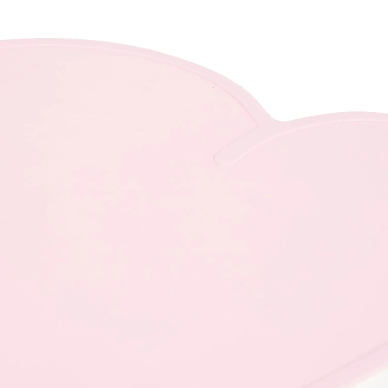 Baby Moo Cloud Shaped Kids Dining Table Silicone Waterproof Placemat - Pink