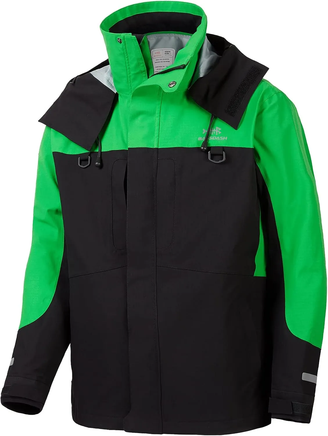 BASSDASH Valor Waterproof Fishing Jackets for Men Women Breathable Windproof Rain Jacket