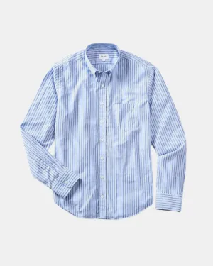 Blue Stripe Italian Cotton Shirt