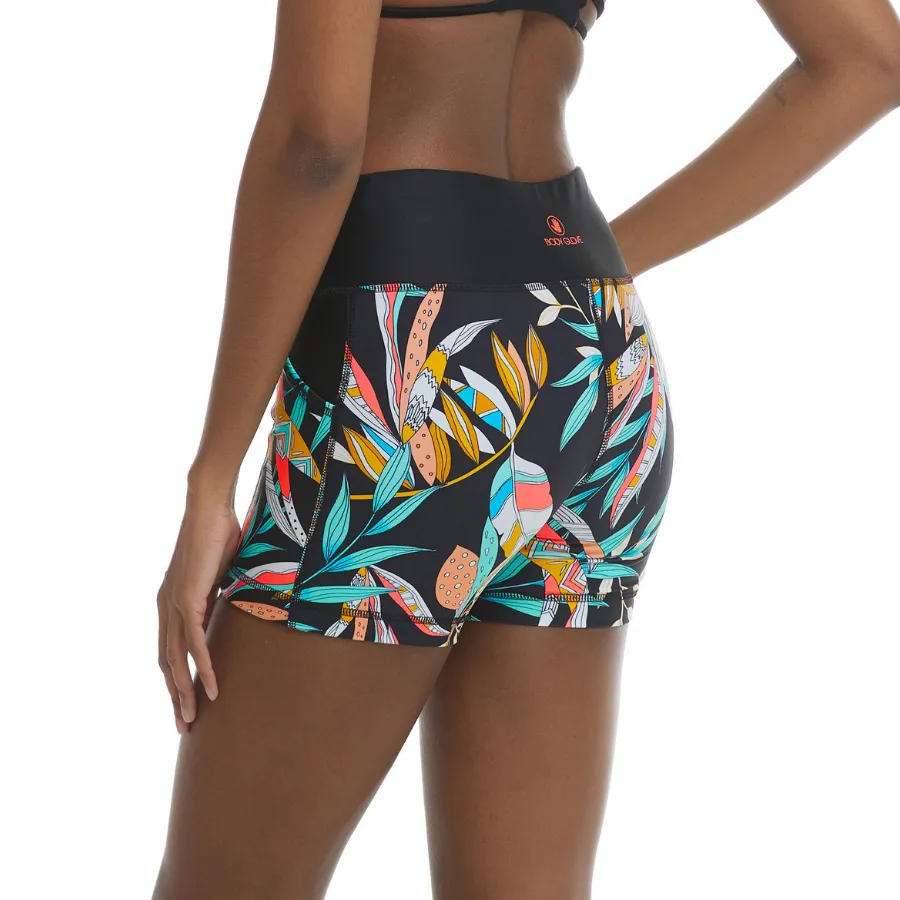 Body Glove Splash Performance Fit Cross-Over Short 39-562660 - Los Cabos Black