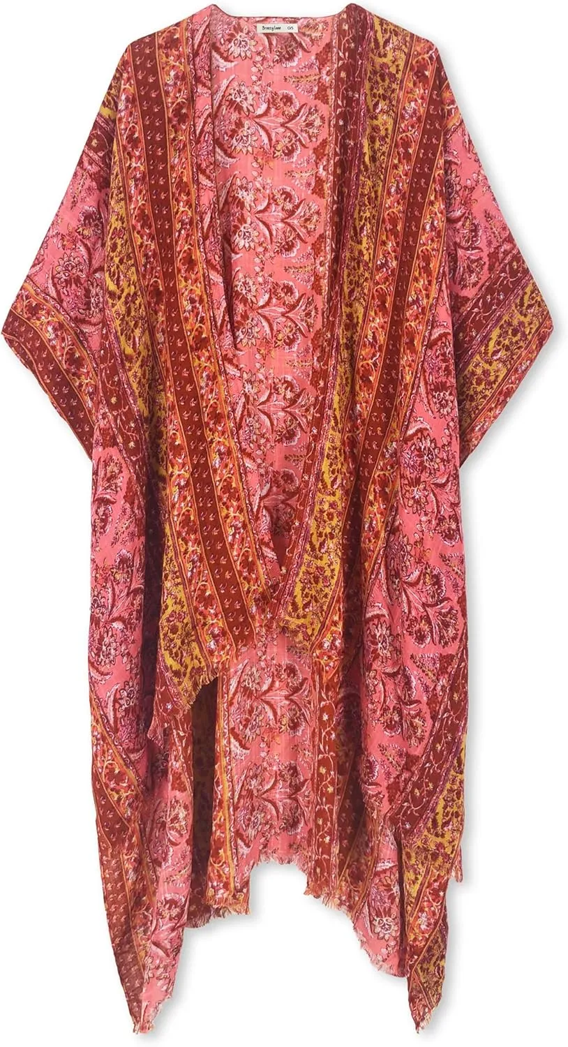 Breezy Lane Kimonos for Women Swimsuit Coverups Beach Cover Up Swimwear Cardigan Summer