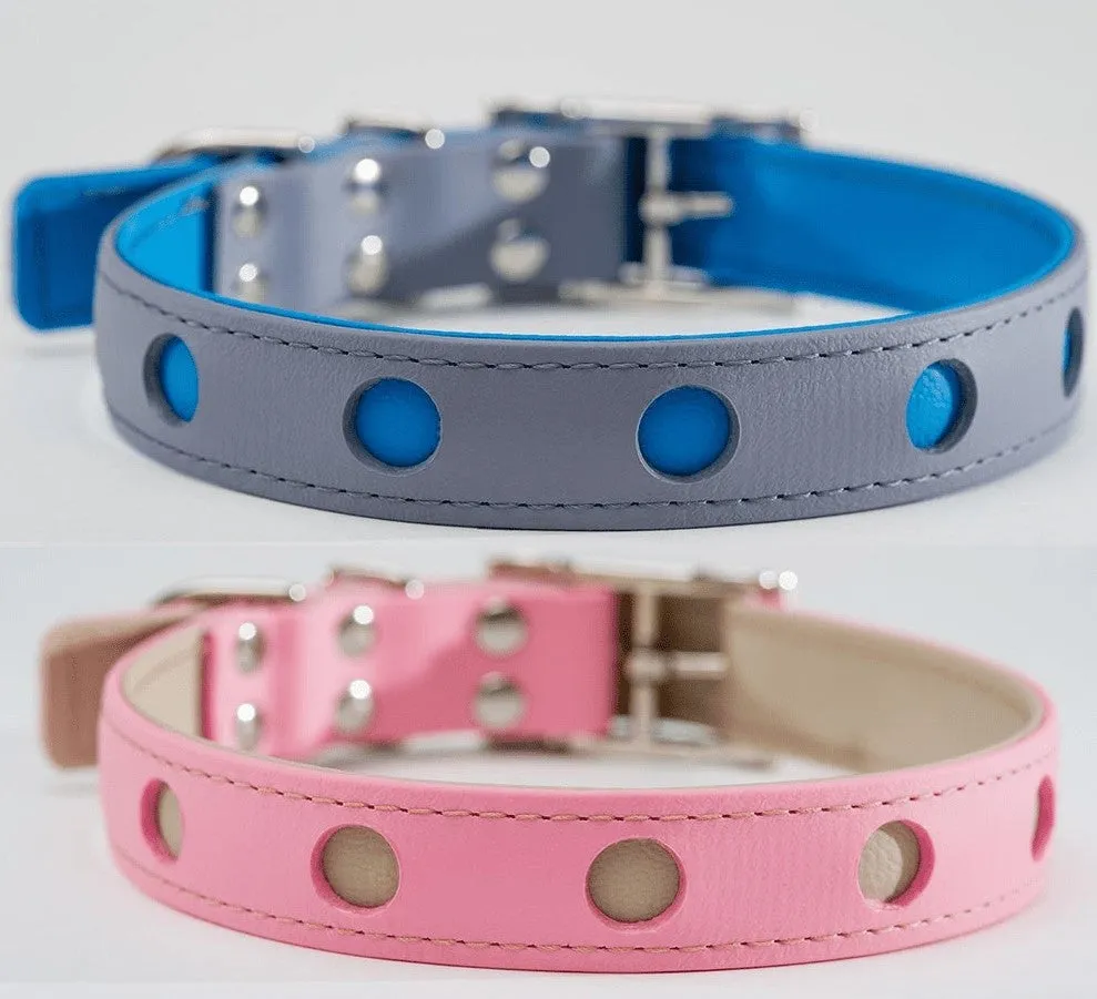 Brookenjack Luxury Waterproof Dog Collar - Layered Pattern