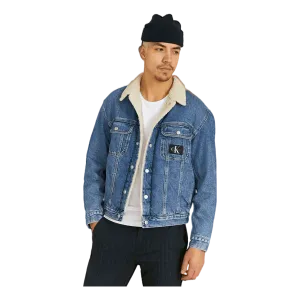 Calvin Klein JeansRegular Sherpa Denim Jacket Denim Light
