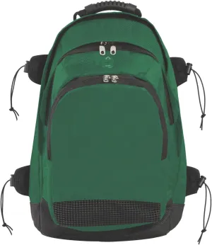 Champion Sports Deluxe All Purpose Backpack (Green, 13 x 20 x 10-Inch)