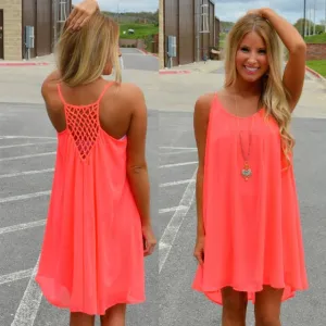 chiffon fluorescence dresses