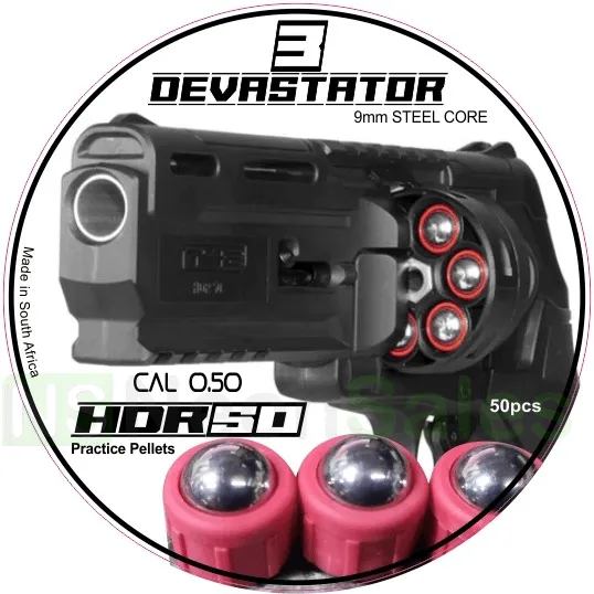 DEVASTATOR 3 SLUGS (57 GR)  FOR THE HDR50 - 50's