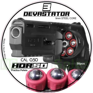 DEVASTATOR 3 SLUGS (57 GR)  FOR THE HDR50 - 50's