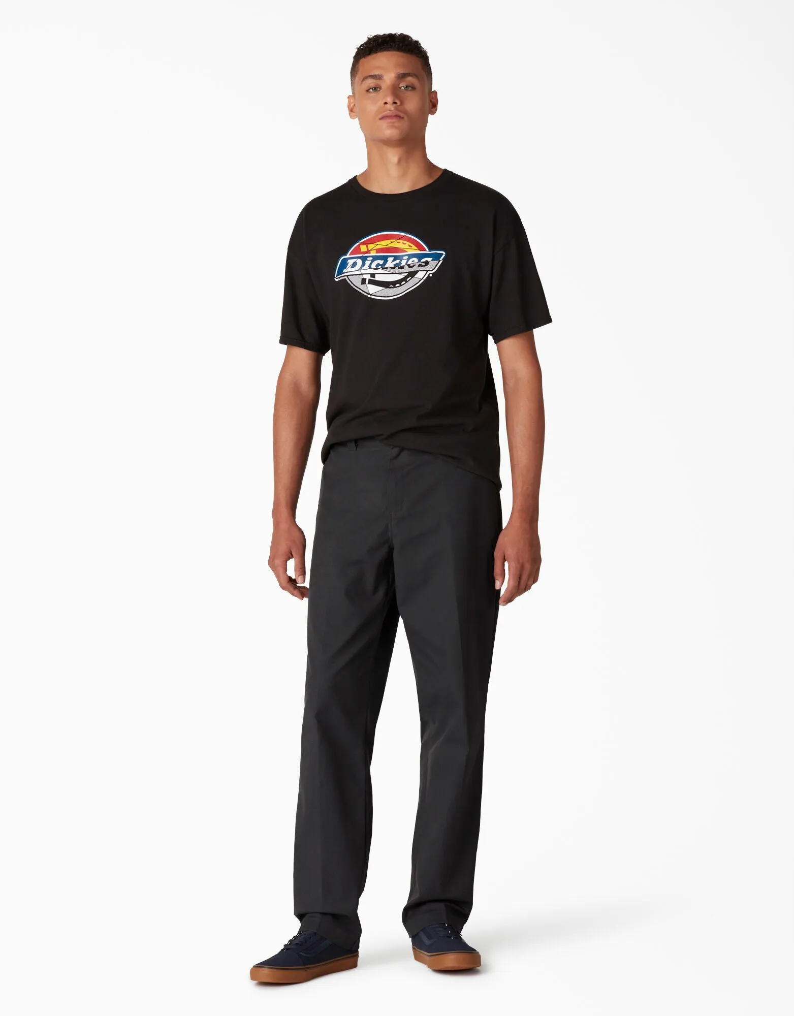DICKIES Skateboarding Slim Straight Pants Black