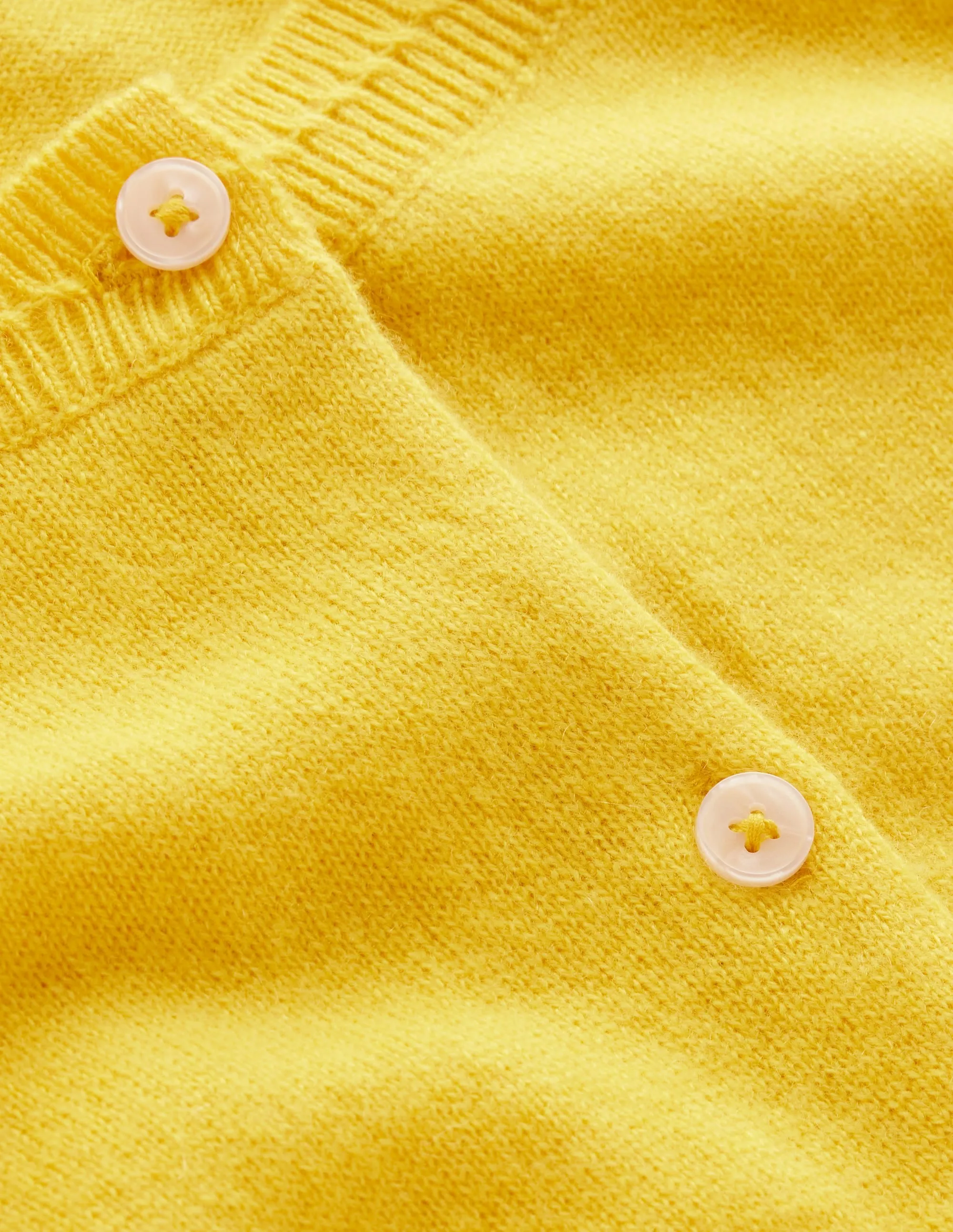 Eva Cashmere Crew Cardigan-Passion Fruit