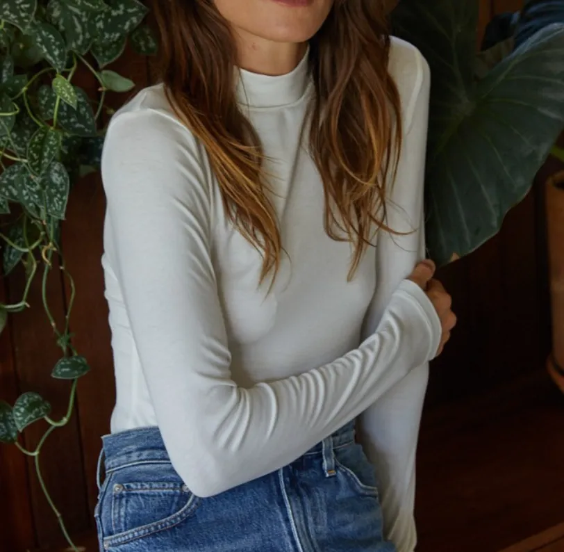 Everyday Charm Turtleneck Top-FINAL SALE