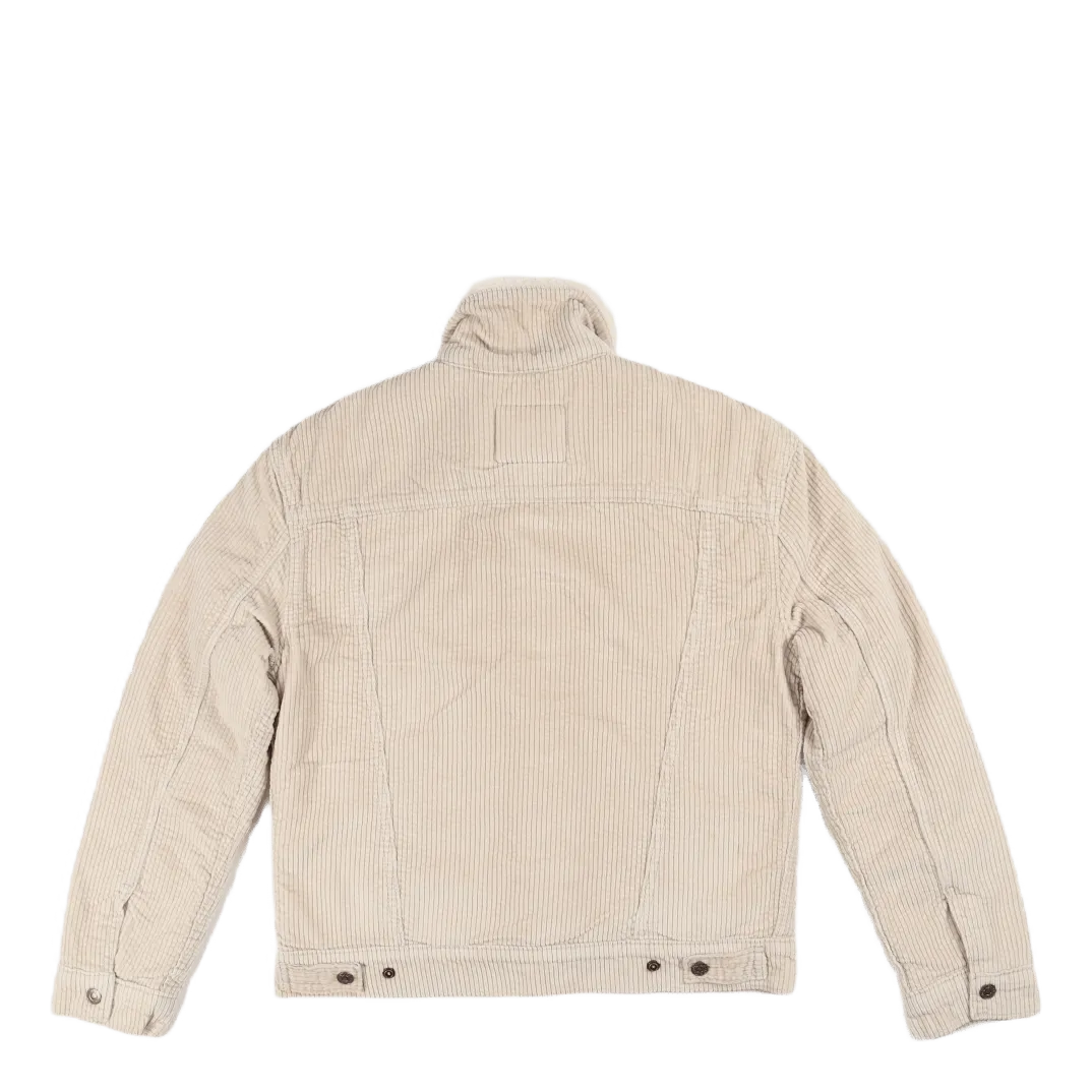 Exbf Sherpa Trucker Pebble Cem Neutrals