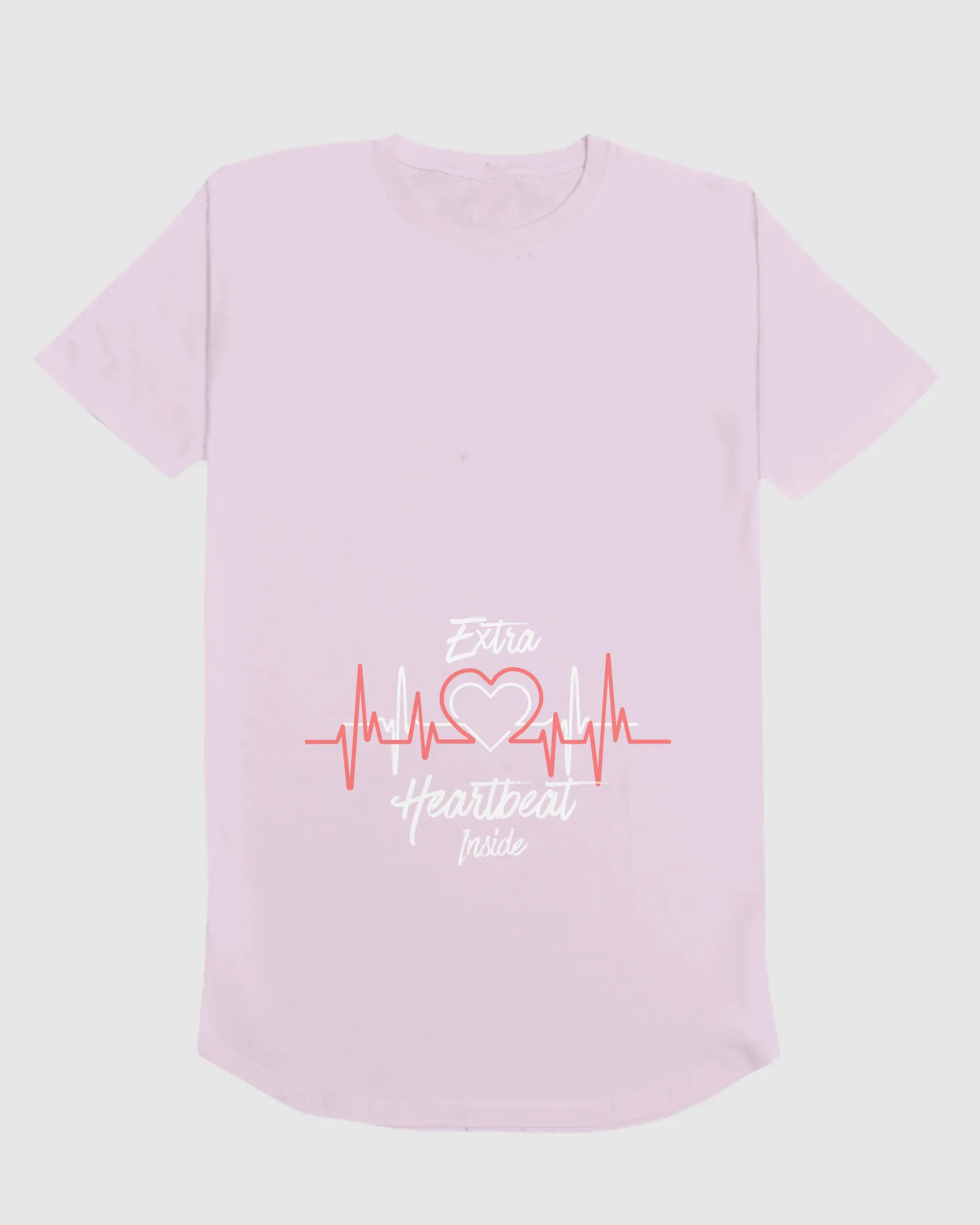 Extra Heartbeat - Oversized Pregnancy T-shirt
