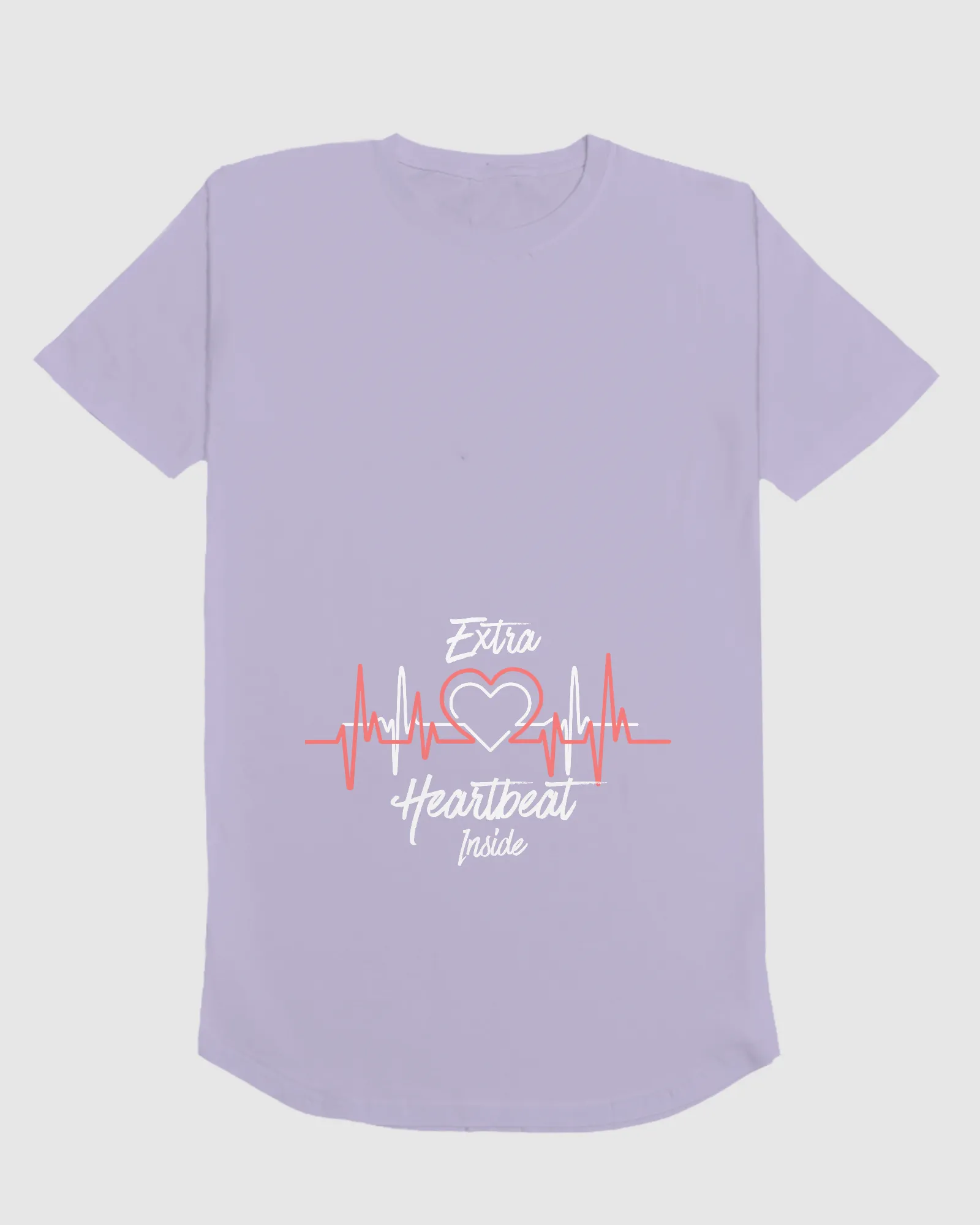 Extra Heartbeat - Oversized Pregnancy T-shirt
