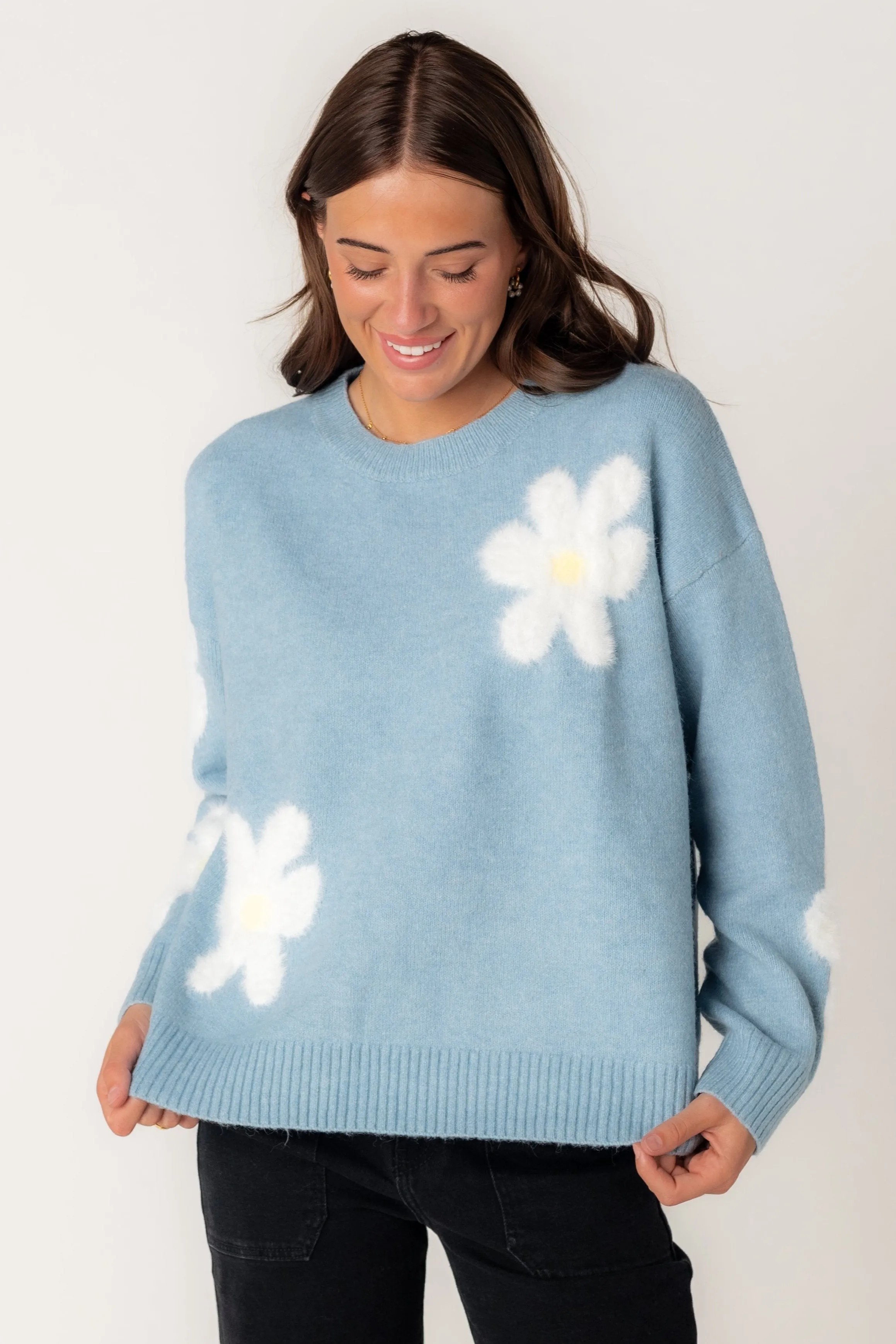 Fanfare Flower Sweater