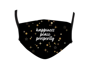 HAPPINESS, PEACE & PROSPERITY MASK