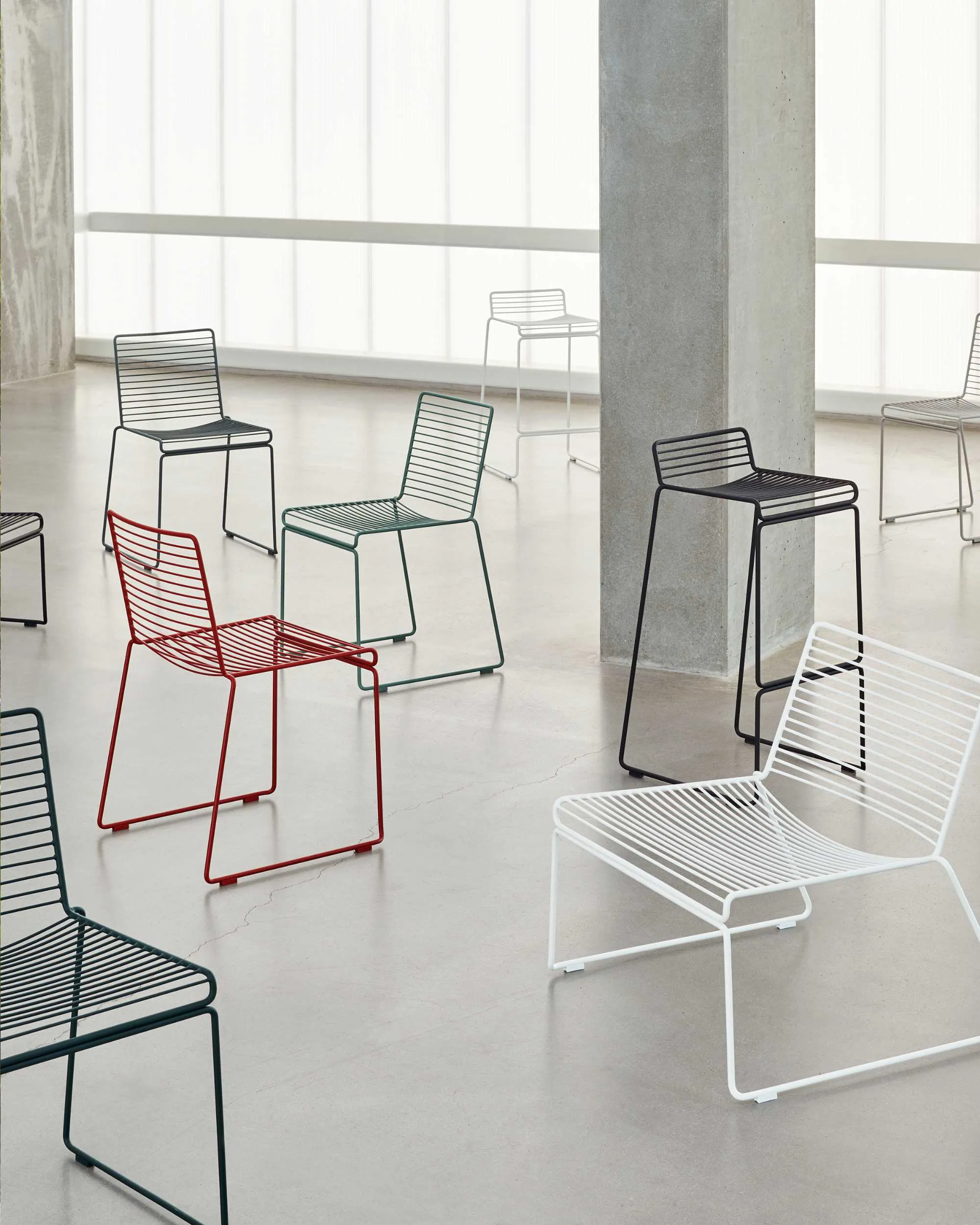 HAY Hee dining chair, white
