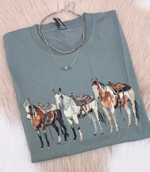 Horses Tee