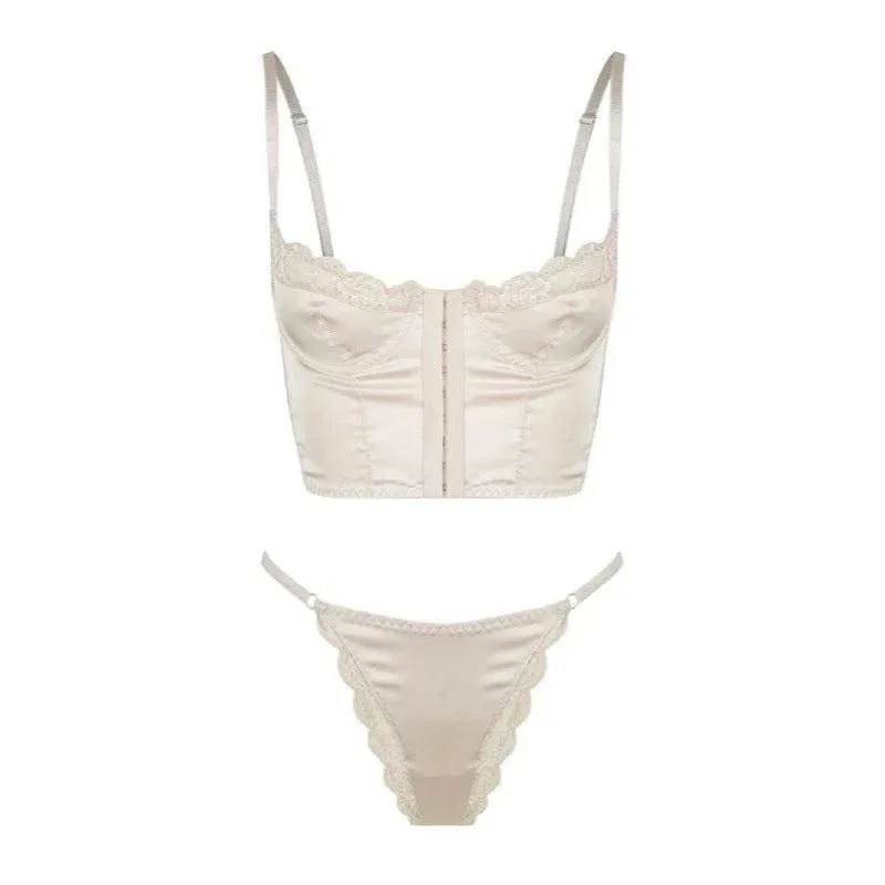Isalina – Cropped corset – Lingerie set