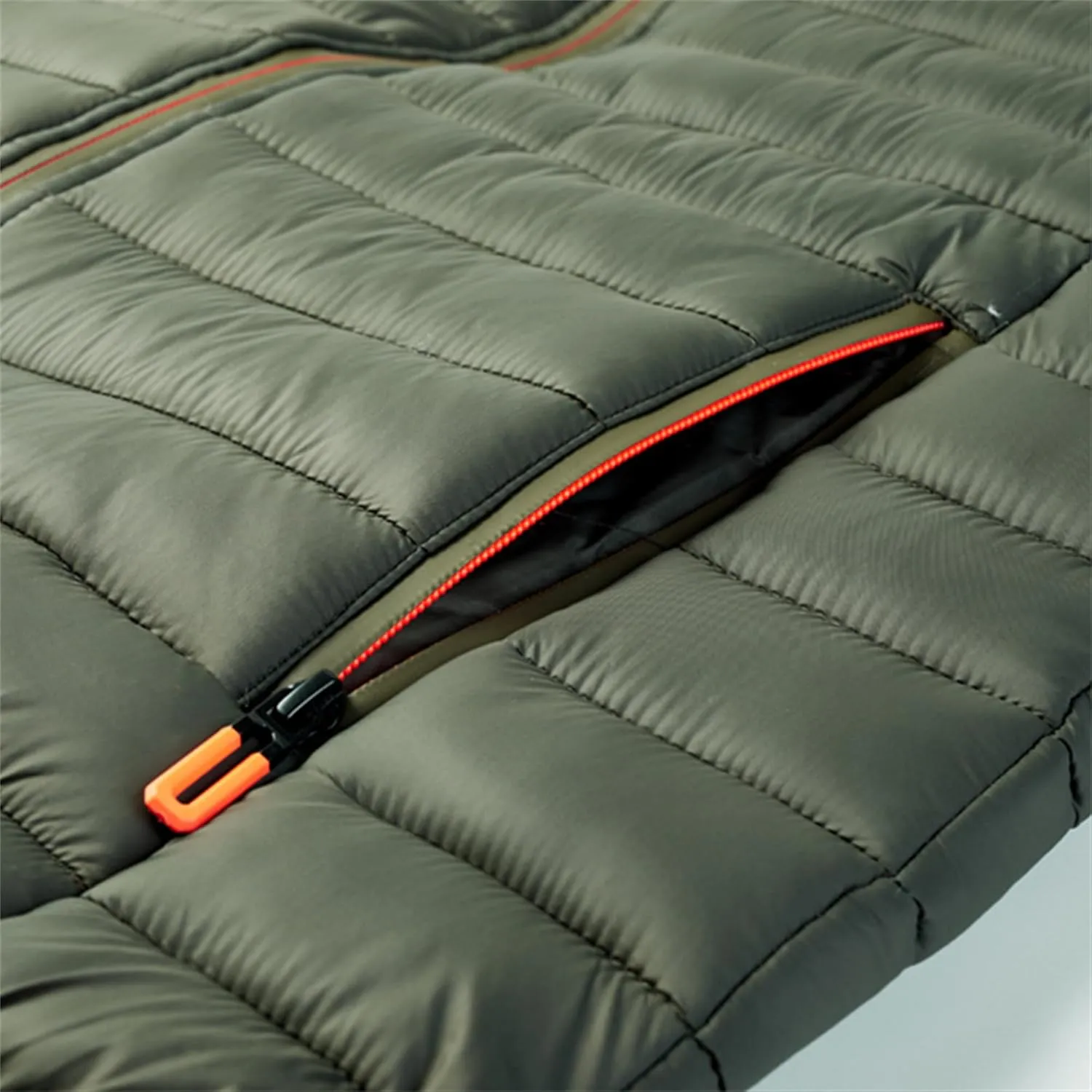 JEsilunmaMY Men's Casual Padded Vest Coats Sleeveless Stand Collar Zip Cotton Vest Jacket Lightweight Packable Puffer Vest
