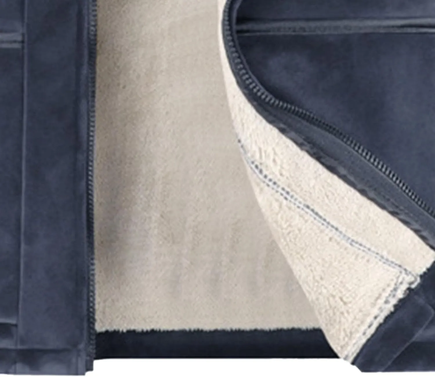 JEsilunmaMY Men's Stand Collar Fleece Vest Jacket Sleeveless Zip Up Sherpa Lined Cotton Vest Casual Warm Padded Vest Coats