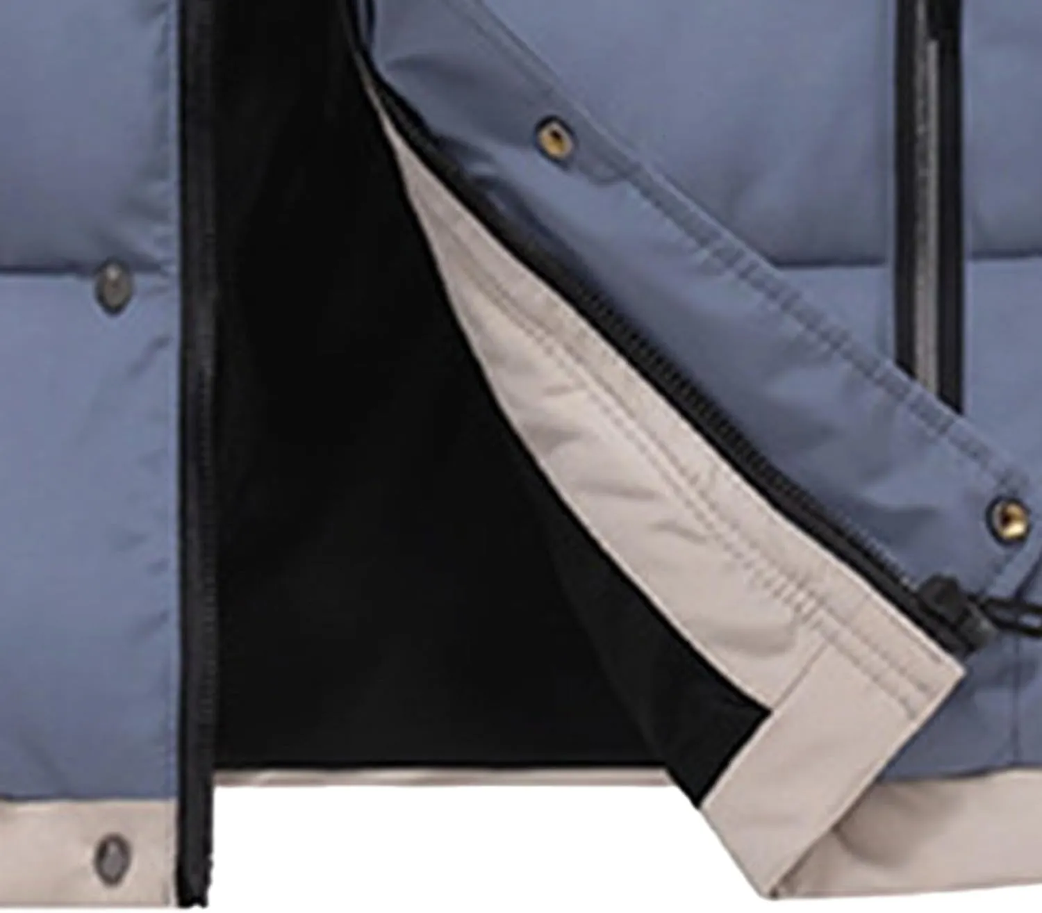 JEsilunmaMY Men's Thicken Hooded Padded Vest Sleeveless Warm Winter Cotton Vest Jacket Lightweight Quilted Puffer Vest Coats
