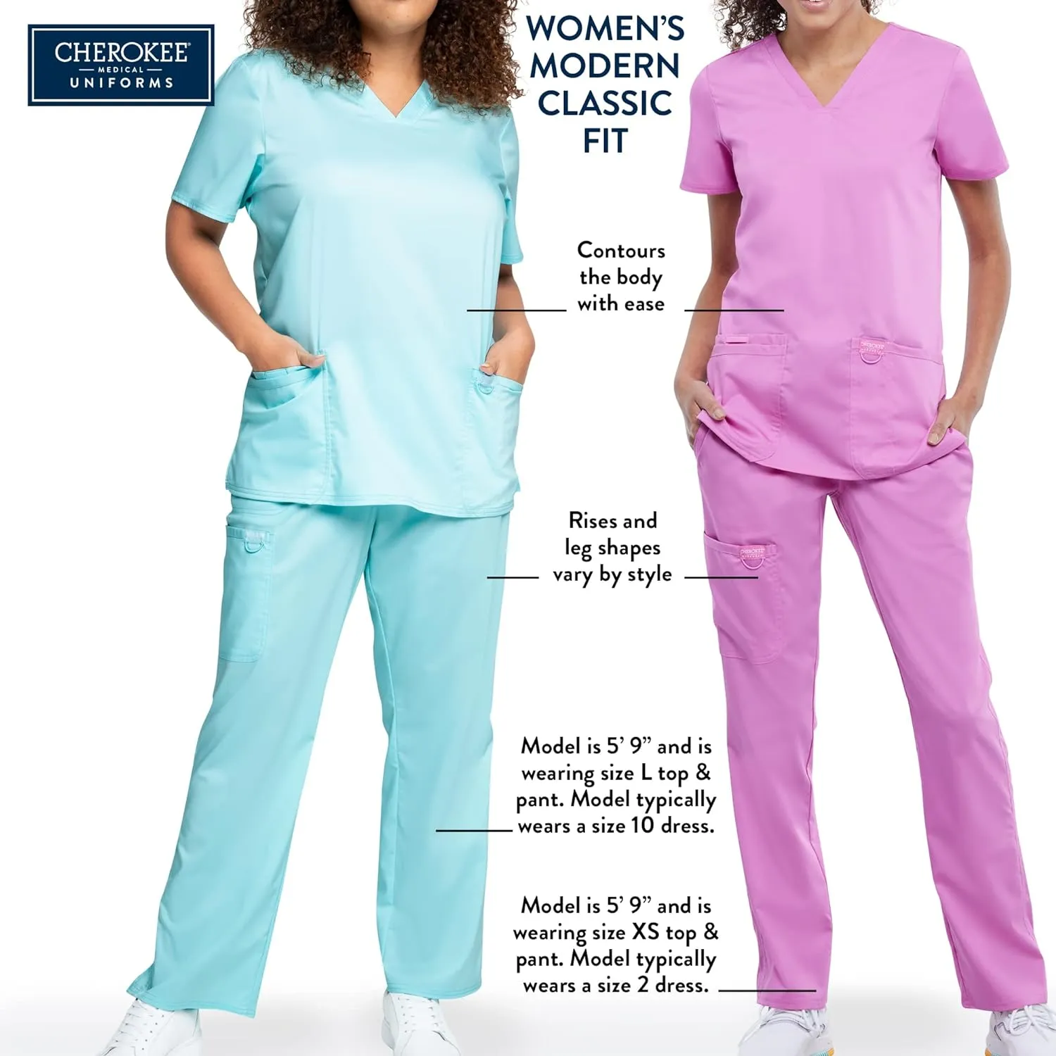 Jogger Scrubs for Women Workwear Revolution, Soft Stretch, Easy Care WW011