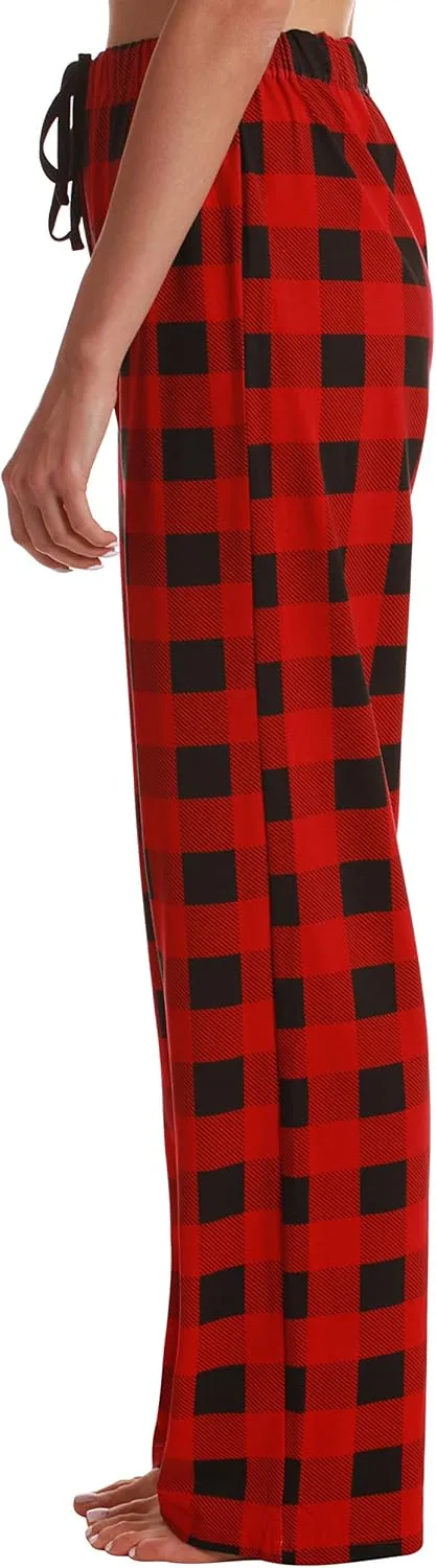 Just Love Silky Soft Women Pajama Pants with Stretch PJs Sleepwear
