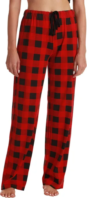 Just Love Silky Soft Women Pajama Pants with Stretch PJs Sleepwear