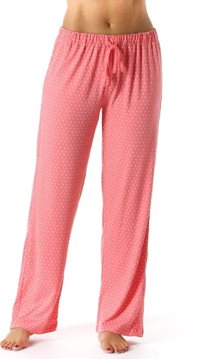 Just Love Silky Soft Women Pajama Pants with Stretch PJs Sleepwear