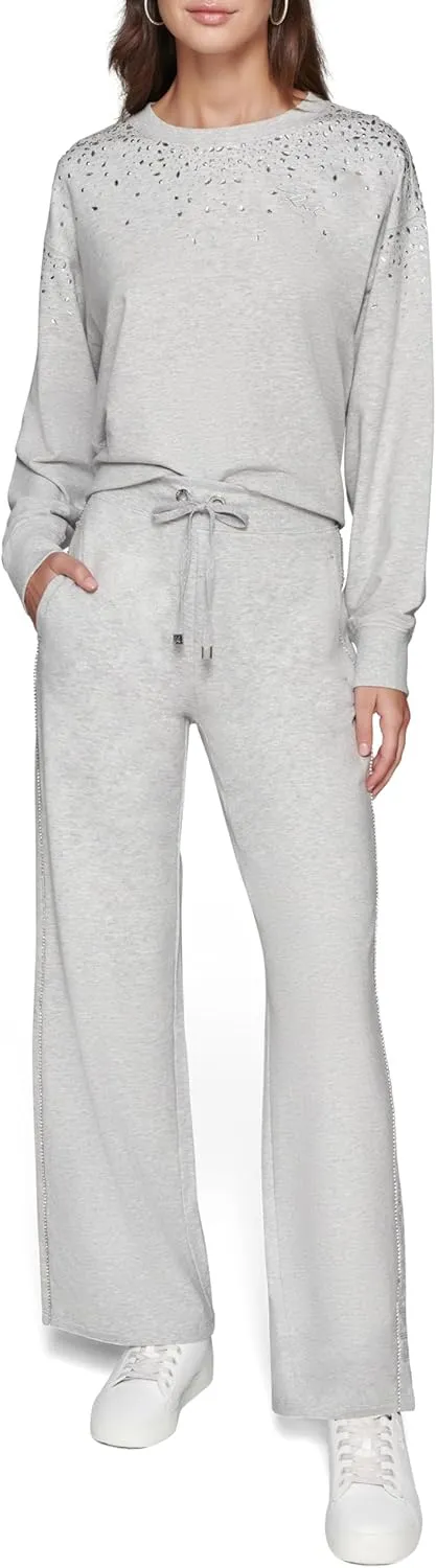 Karl Lagerfeld Paris womens Soft Everyday Knit Pant