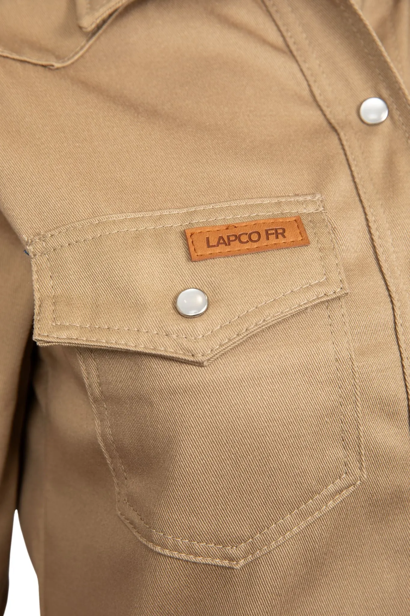 Ladies FR Welding Shirts | 9oz. 100% Cotton | Khaki