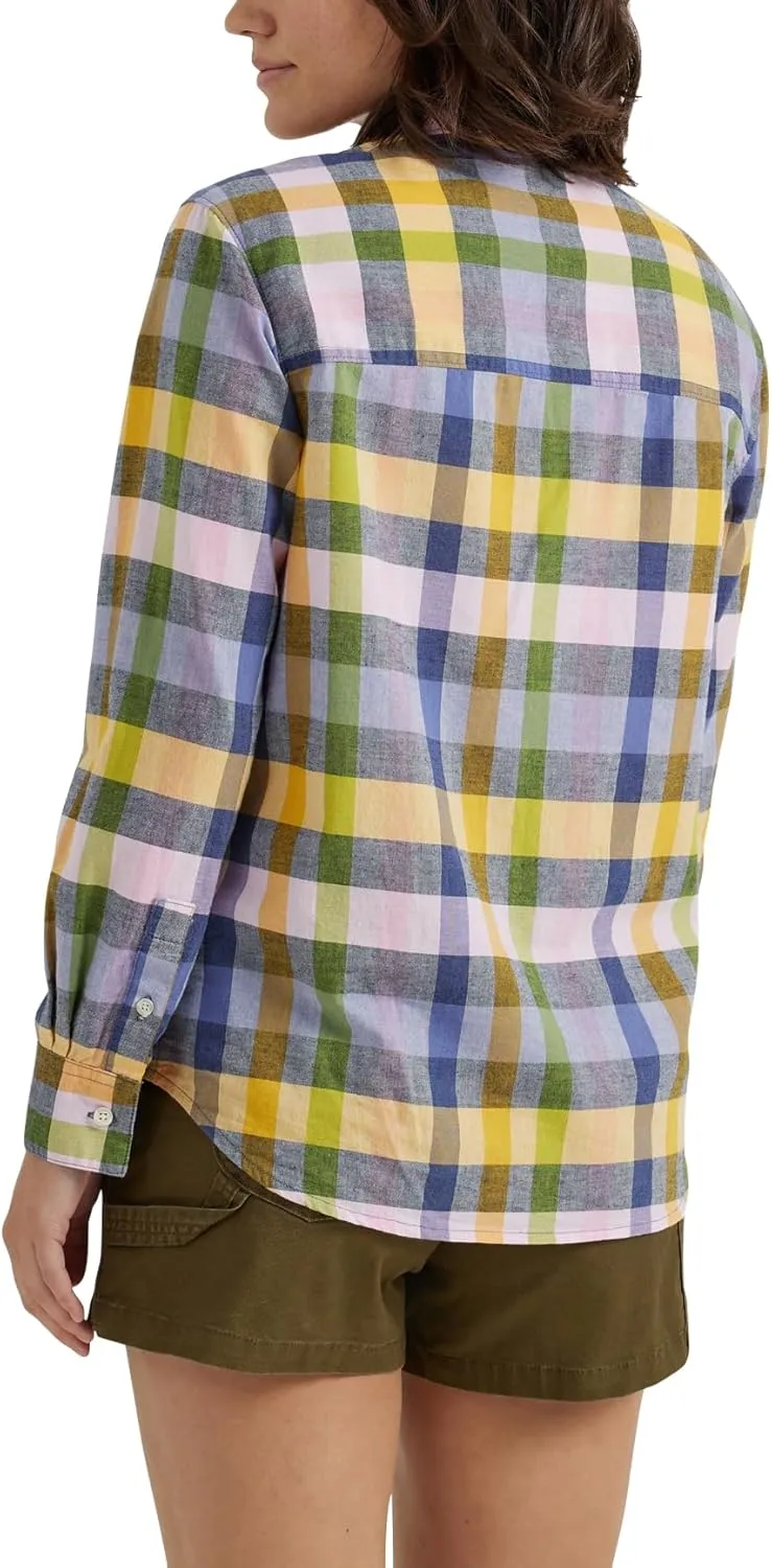 Lee Women's Legendary Long Sleeve All Purpose Button Down Shirt