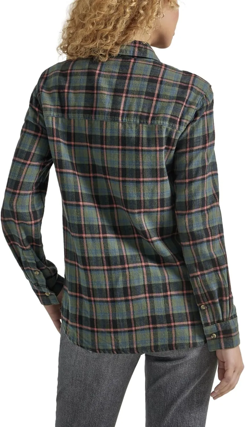 Lee Women's Legendary Long Sleeve All Purpose Button Down Shirt