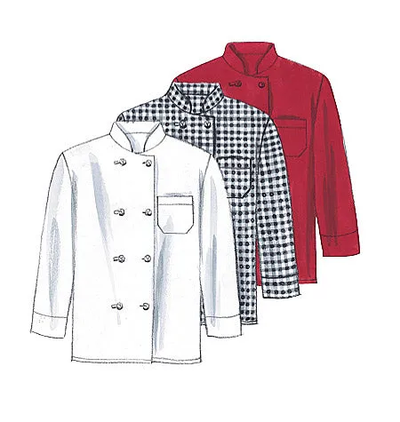 M2233 Unisex Jacket Shirt Apron Pants Neckerchief & Hat
