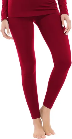 MANCYFIT Thermal Pants for Women Fleece Lined Leggings Underwear Soft Bottoms