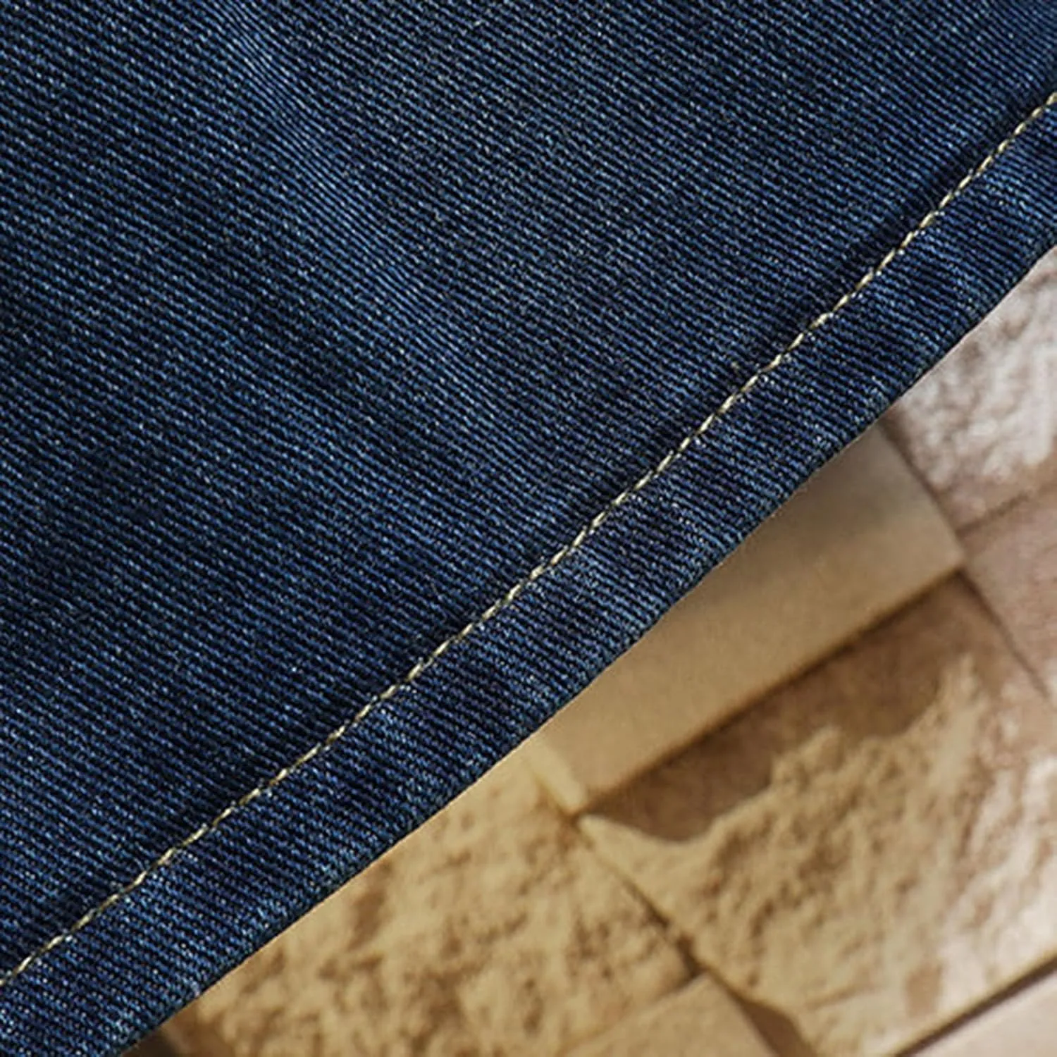 Men's Denim Jackets Winter and Autumn Loose Casual Denim Trench Coat Long Coat