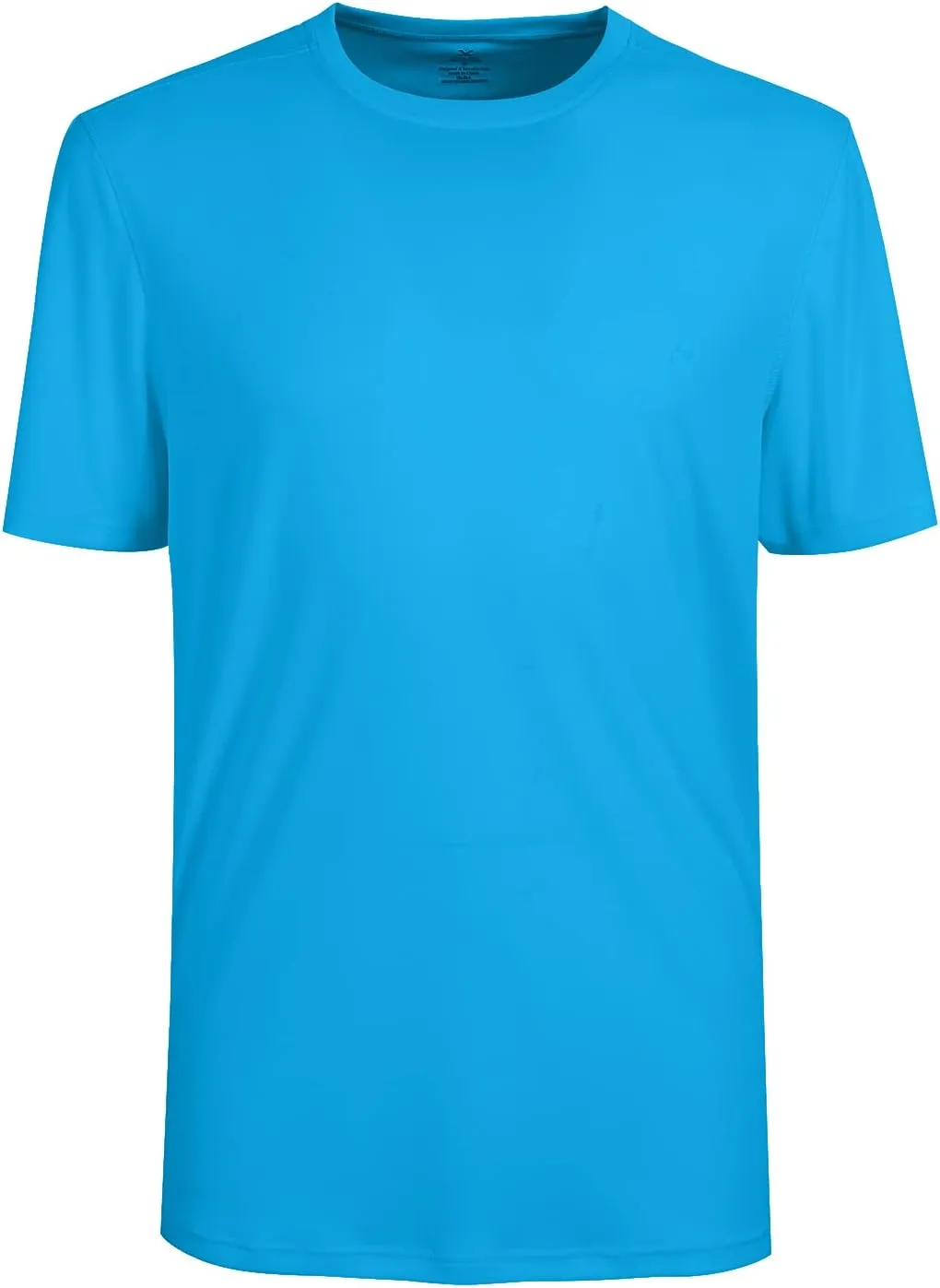 Mens Short Sleeve Outdoor Performance T-Shirt Quick Dry Crew UPF 50  Athletic Running Workout Fishing Top Shirts