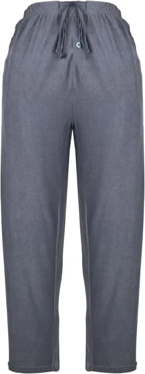 Men's Super Soft Plaid Fleece Pajama Pants - Cozy Lounge Pants with Convenient Pockets