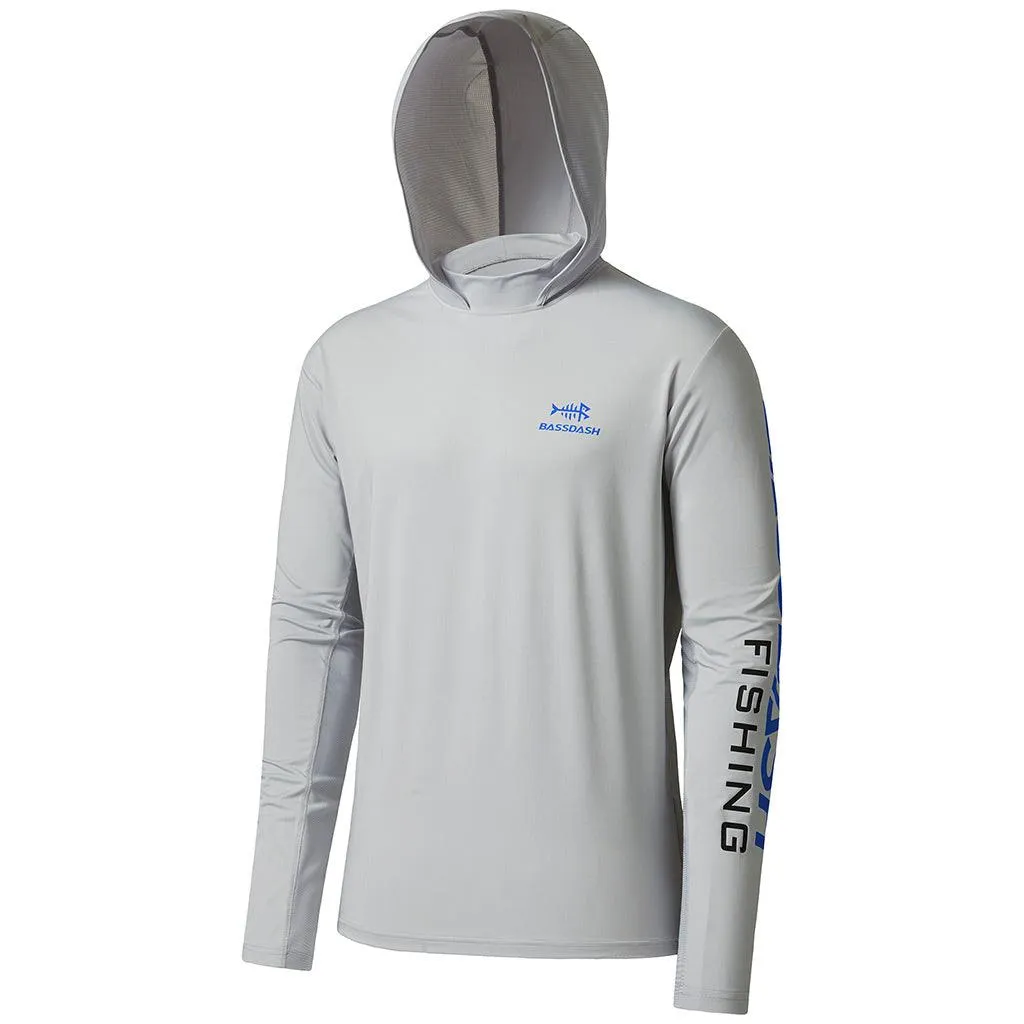 Men’s UPF 50  Sun Long Sleeve Fishing Hoodie FS03M