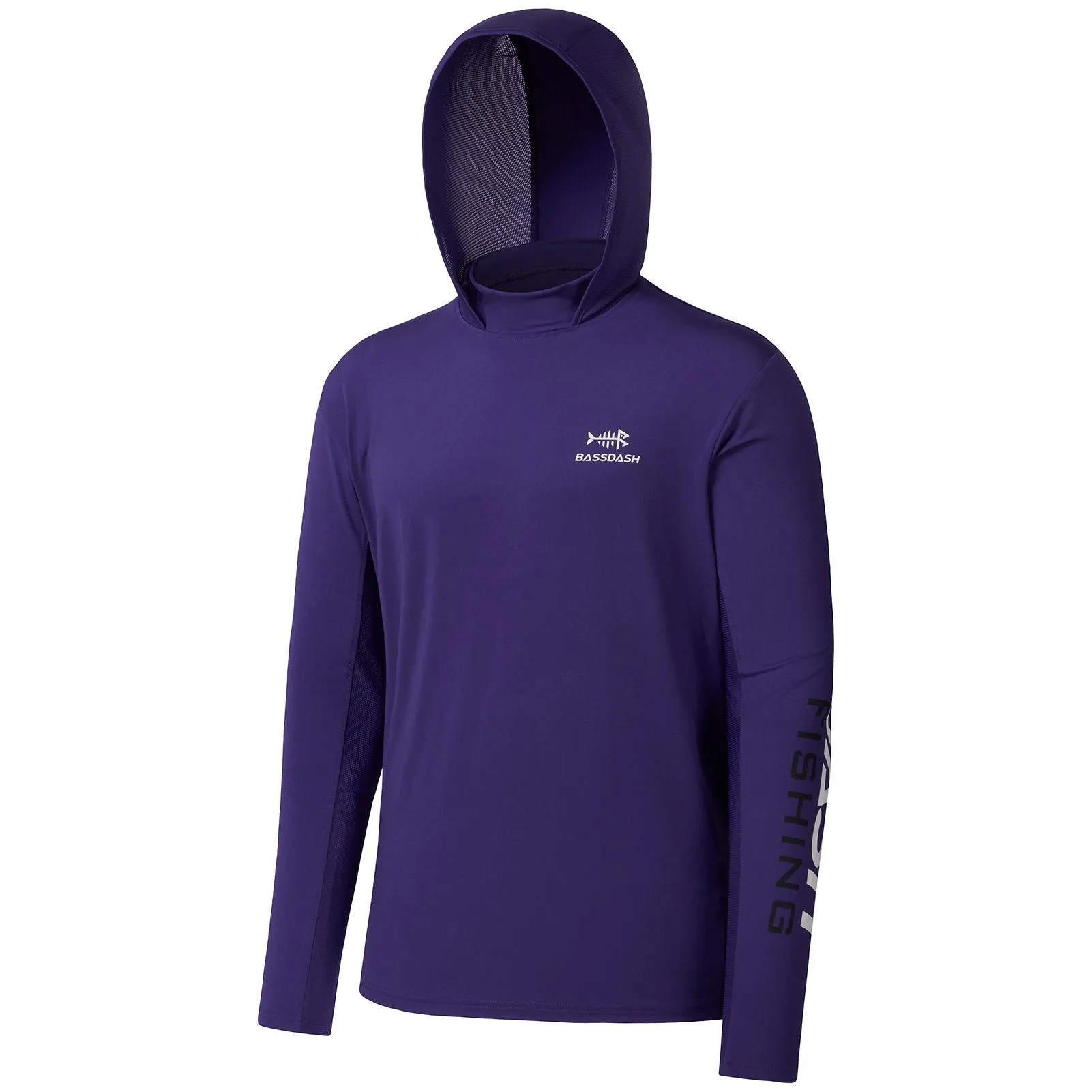 Men’s UPF 50  Sun Long Sleeve Fishing Hoodie FS03M