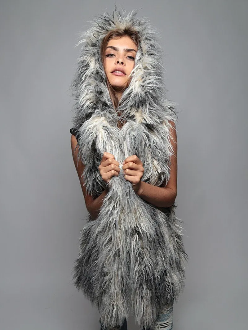 Mongolian Alpaca Vest SpiritHood