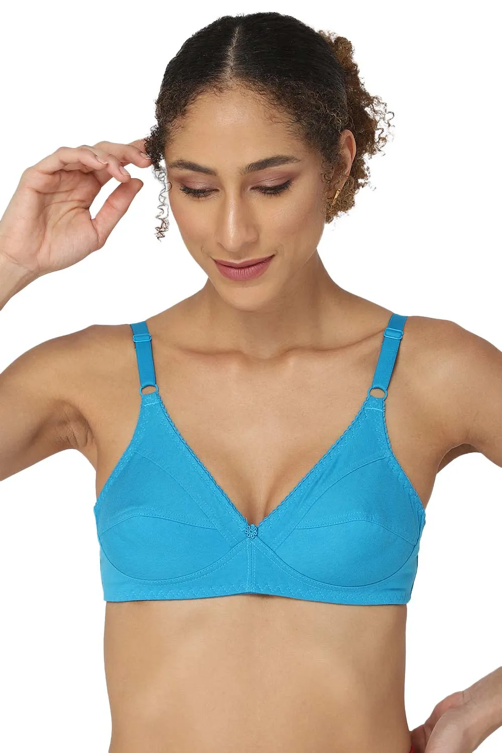 Naidu Hall Charmi Knitwear Bra Combo Pack – Comfortable, Flexible, and Stylish Everyday Bras for Women (C33)