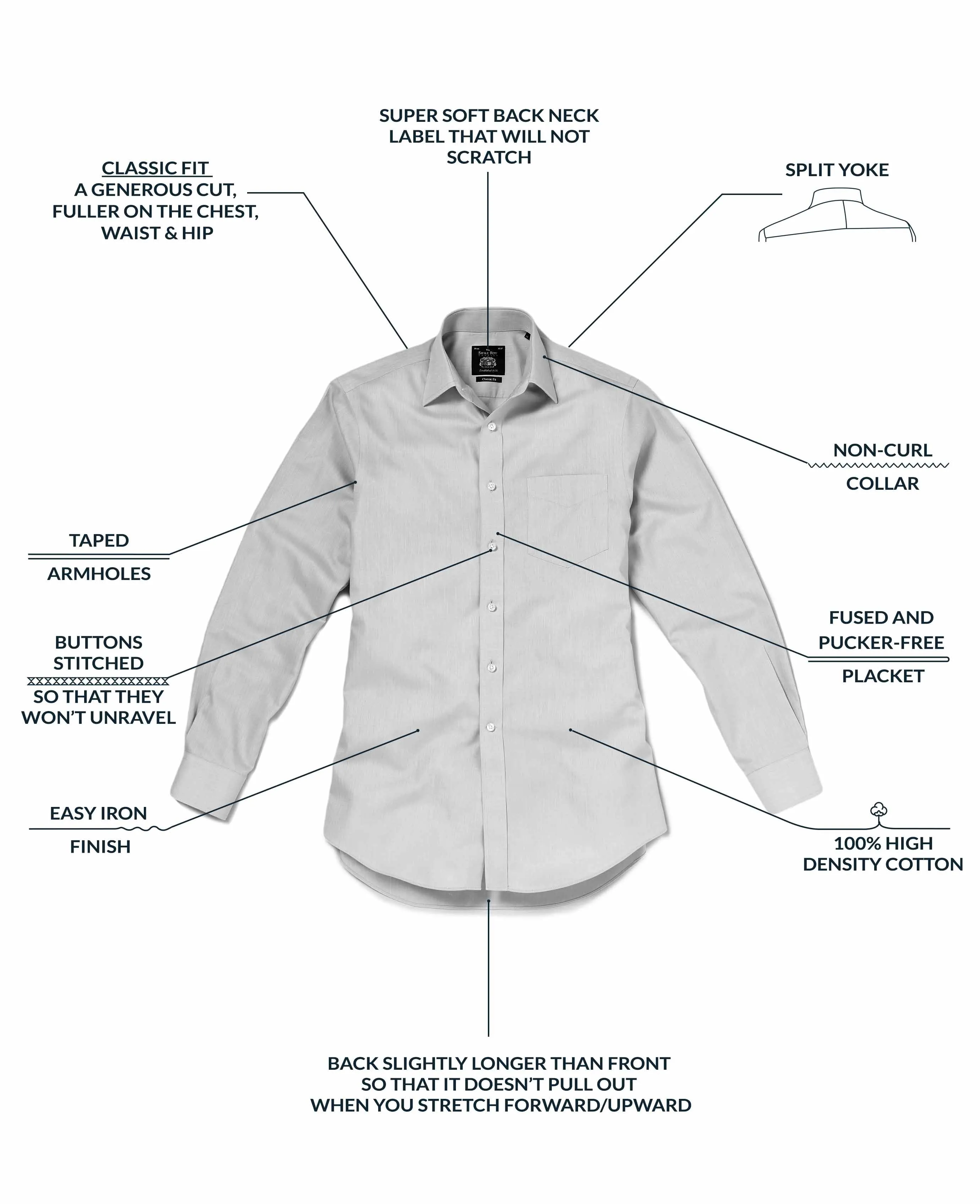 Pink Twill Classic Fit Non-Iron Formal Shirt - Double Cuff