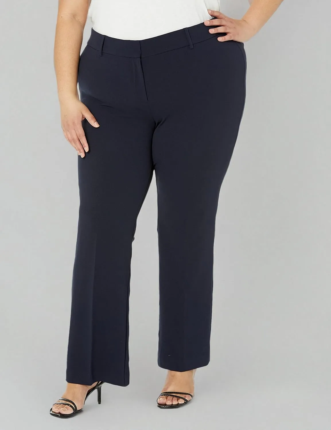 Rafaella Women's Plus Soft Crepe Modern Fit Dress Pants (Size 16-22)
