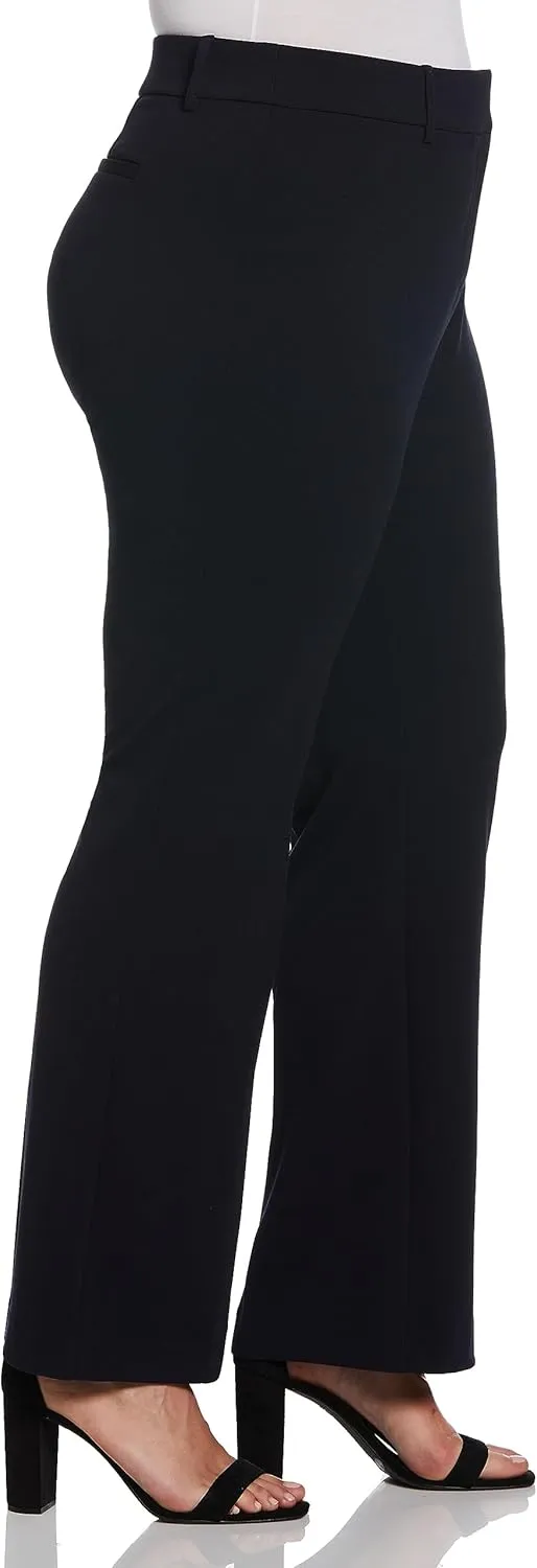 Rafaella Women's Plus Soft Crepe Modern Fit Dress Pants (Size 16-22)