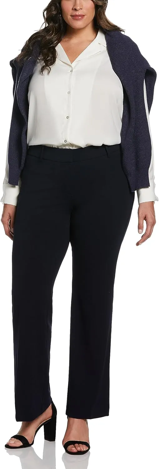 Rafaella Women's Plus Soft Crepe Modern Fit Dress Pants (Size 16-22)