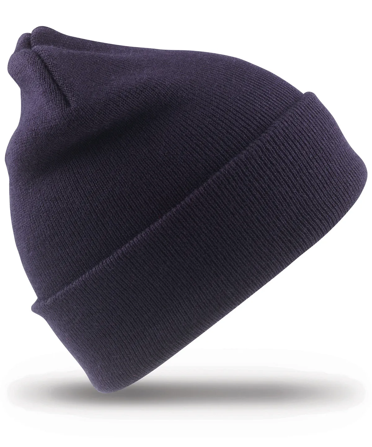 Recycled woolly ski hat | Navy